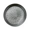 Remi Round Black Iron Pillar Plate Candle Holder 4.5 x 4.5 x 0.5 in Perfect for Everyday Use